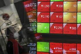 IHSG Melonjak 1,24% ke 5.888 Hingga Akhir Perdagangan Sesi I Kamis (27/5)