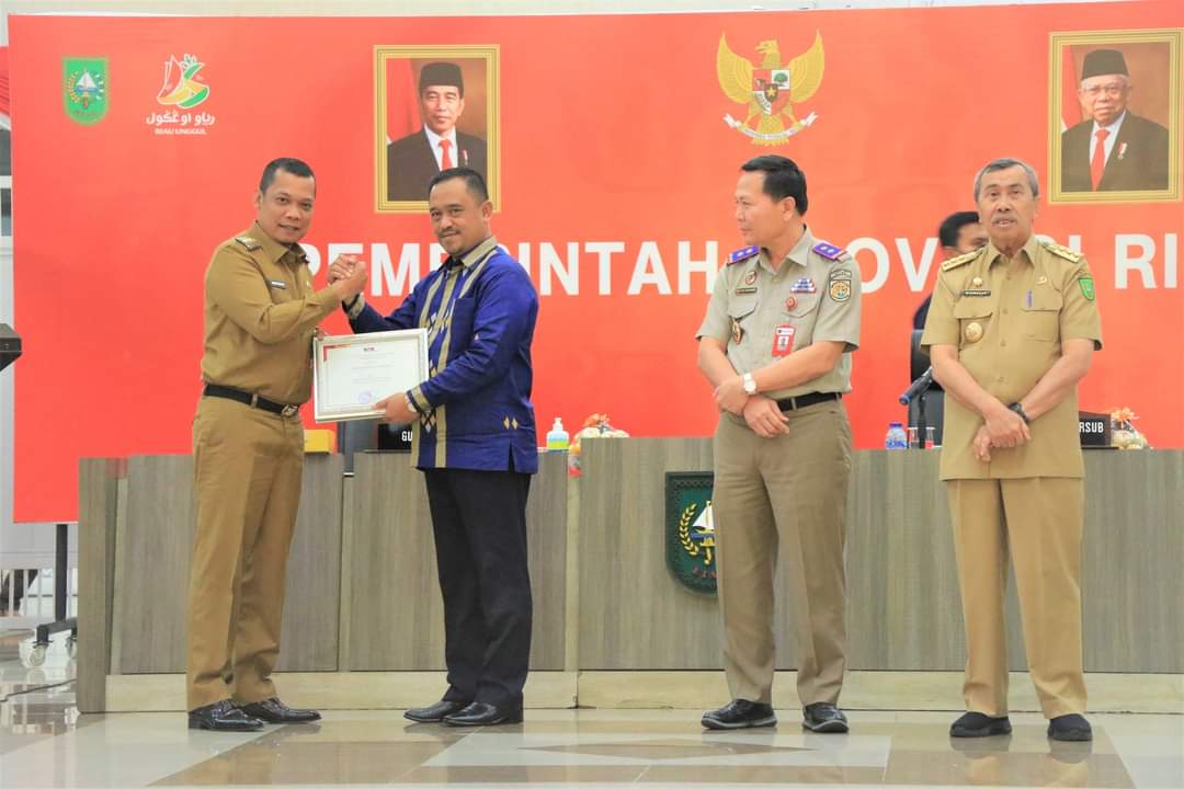 Pemko Pekanbaru Dianugerahi Dua Apresiasi dari KPK