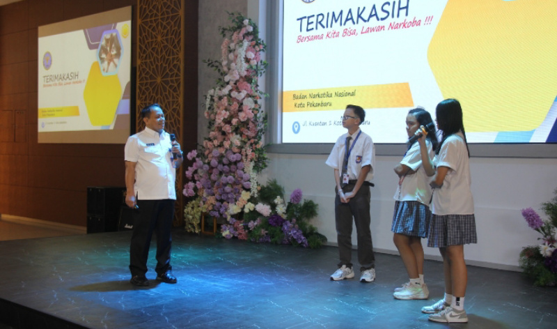 Kombes Wawan Menjadi Narasumber Seminar Penguatan Kolaborasi Pencegahan Narkoba di Sekolah
