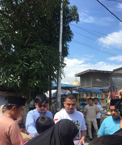 Ketua TKD Pekanbaru Prabowo-Gibran Sosialisasikan Program Makan Siang dan Susu Gratis